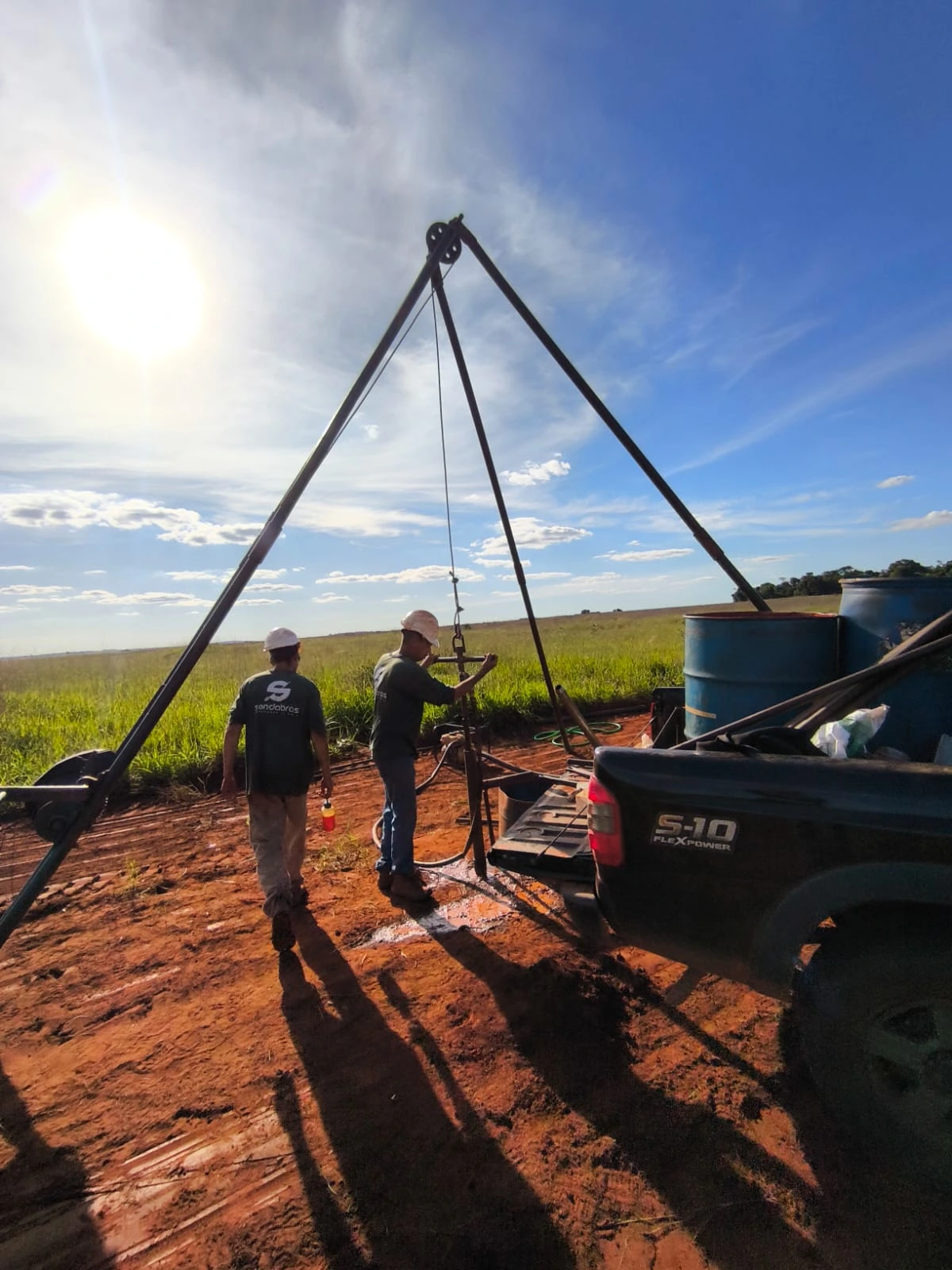 Equipamentos de sondagem